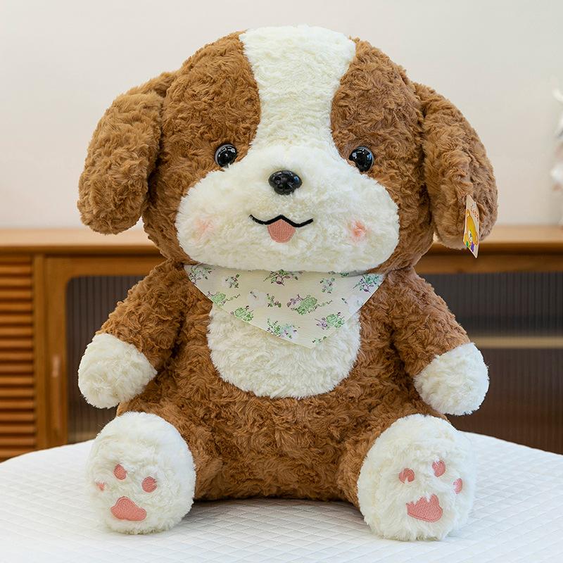 Cute Bianmu dog plush toy doll girl sleeping on the bed doll warm heart accompany children birthday gift