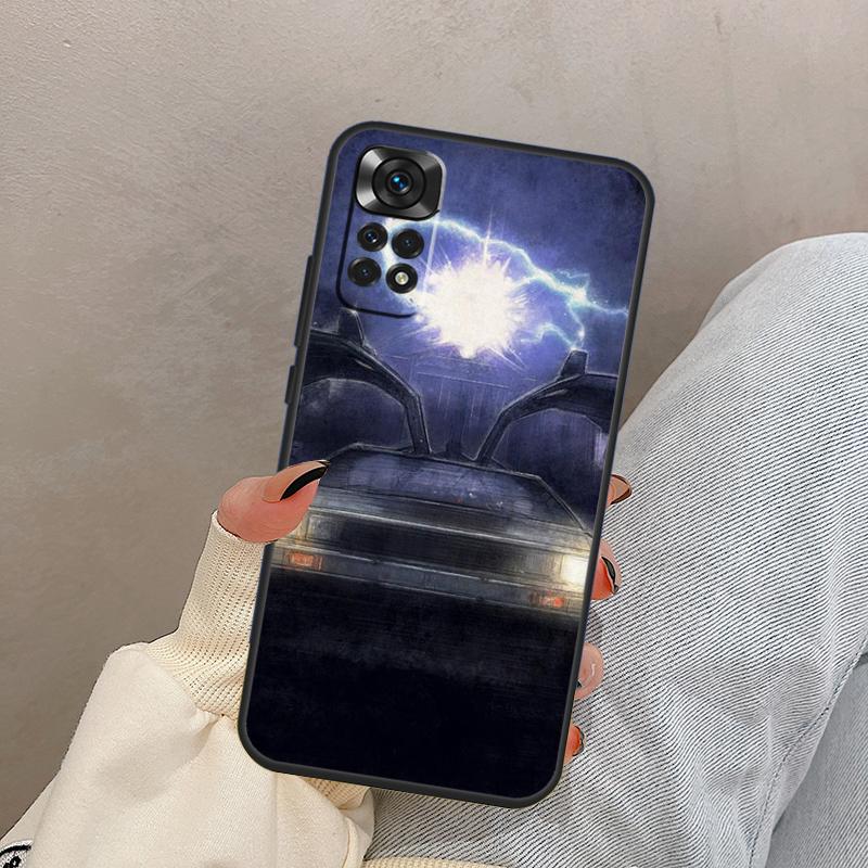 

Back to the Future DeLorean For Xiaomi Redmi Note 13 9 10 11 12 14 15 Pro Plus Case Cover For Redmi 14C 10C 12C 13C 15C Redmi Note 9