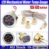52mm Temperature Gauge Accurate Npt Water Temperature Gauge Mechanical Water Temp Gauge Metal Car Engine Temp Sensor For Car Car