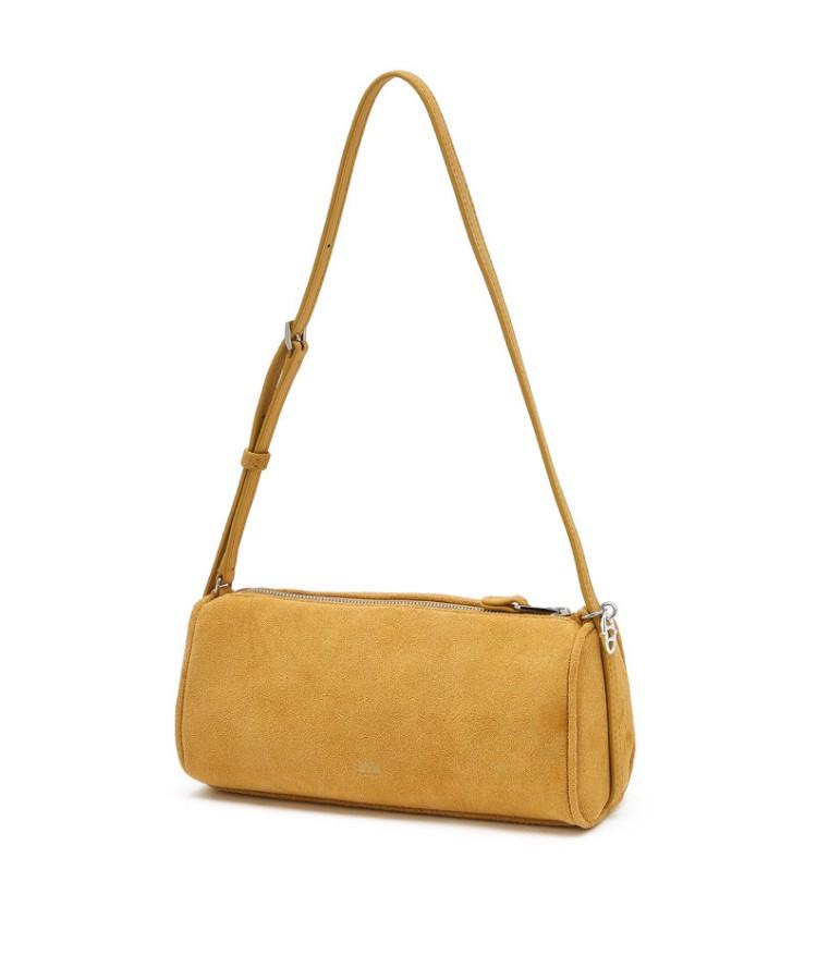Athe Vanessabruno [Madeleine] Mustard Suede Madeleine Shoulder Bag S Aaba5F235Y2