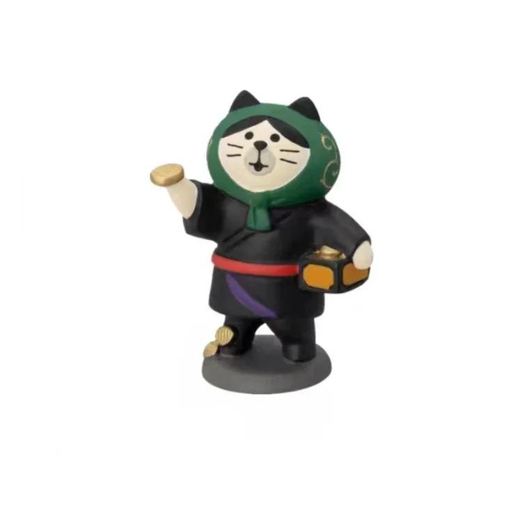 ZAKKA Creative Gift DIY Decoration INS Miniature Scene Props for Japanese Cat Dragon Year New Year Resin Small Decorations