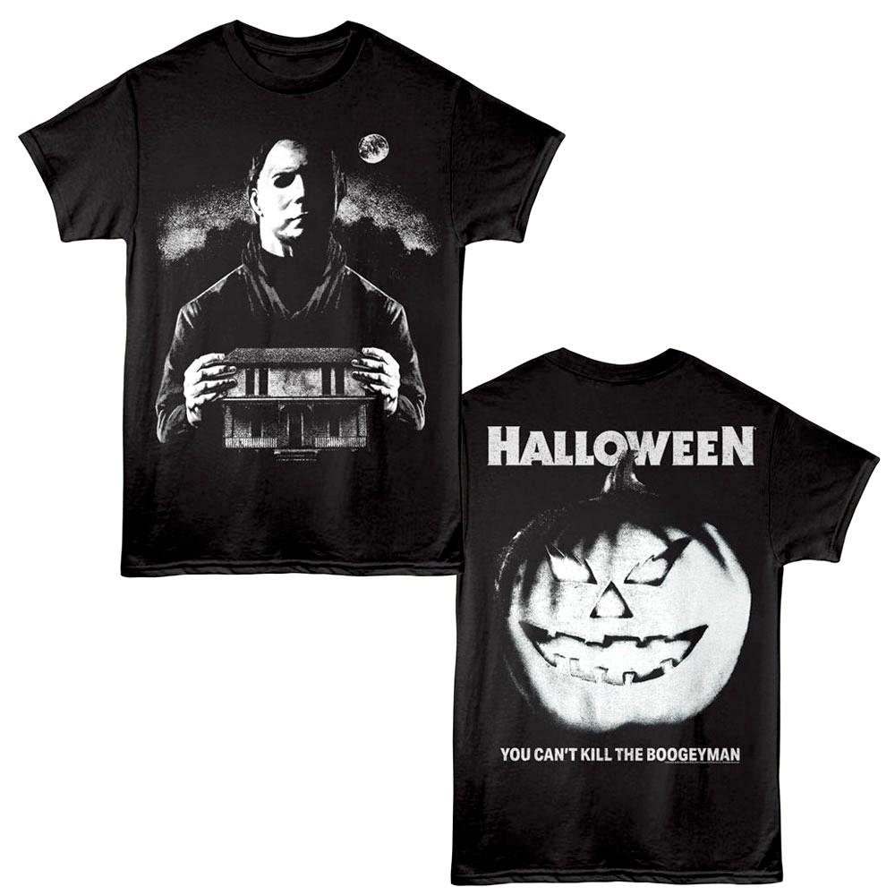 Halloween Pumpkin Boogeyman Men T Shirt XXL