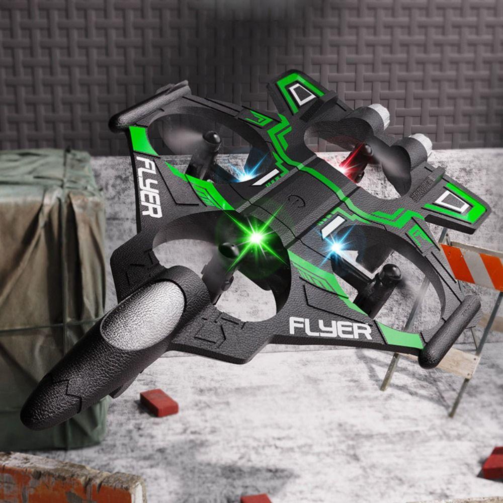 EPP Foam Four Motor Helicopter Toy Rechargeable RC Hobby Jet Plane  Kids Toddlers Children