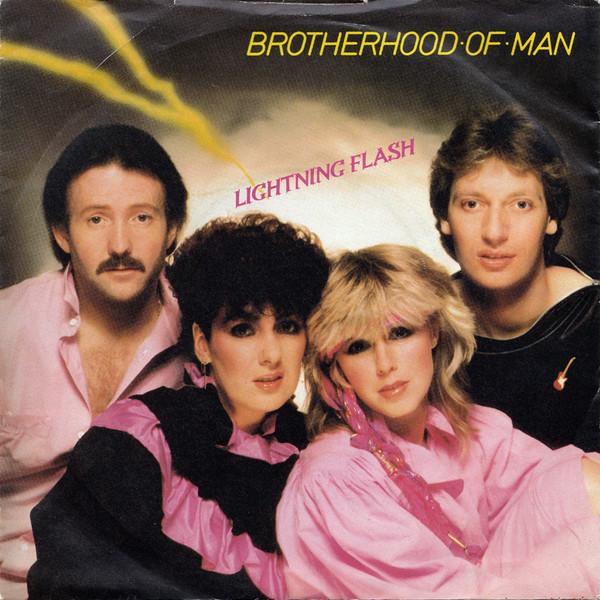 

7inch Record BROTHERHOOD OF MAN - Lightning Flash EMI5309 EMI 1982 UK Pop Used