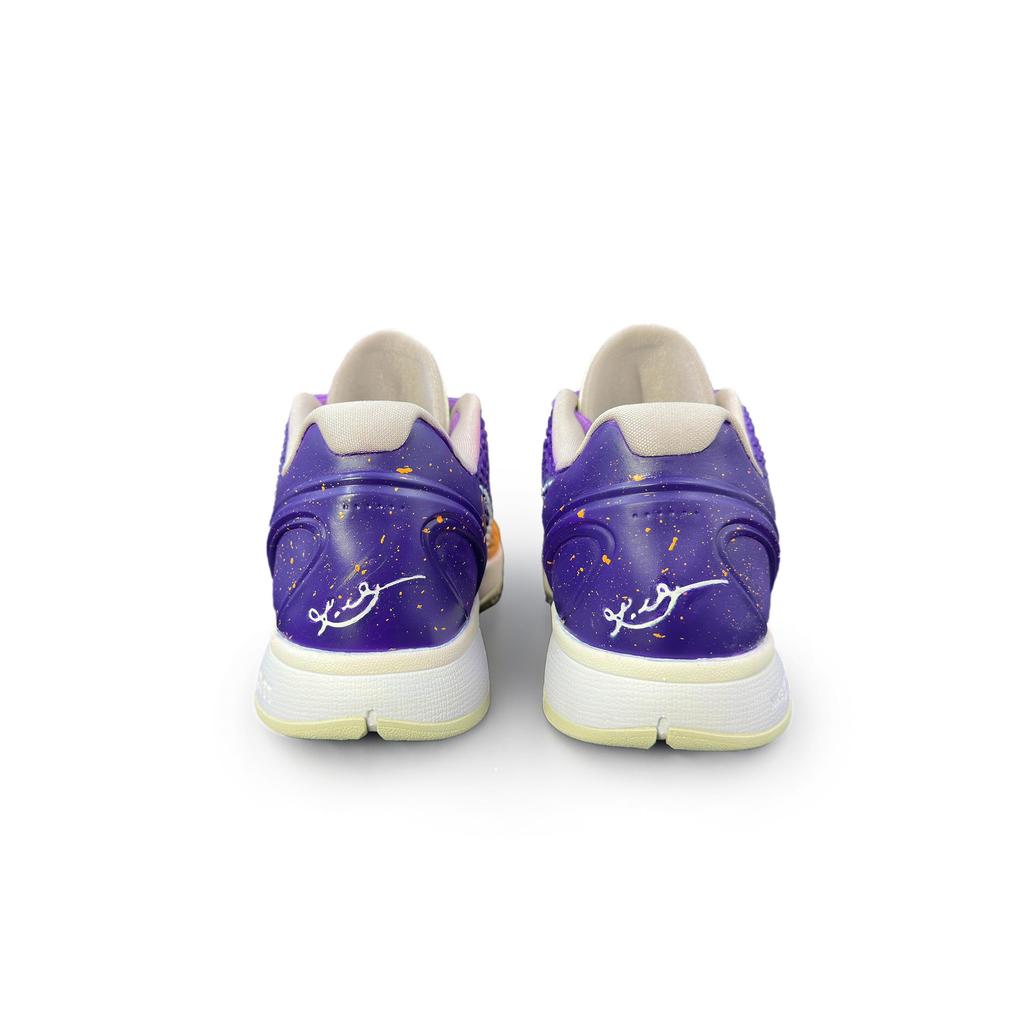 Nike Zoom Kobe 6 Protro 'All Star 2.0' Odolné proti oderu Protišmykové Nízke Basketbalové topánky Pánske Žltá Fialová FQ3546-100(Tím258-)