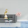 Desktop Figurine Horse Statue Sofa Dollhouse Couch Resin Construction Realistic Decoration Suitable