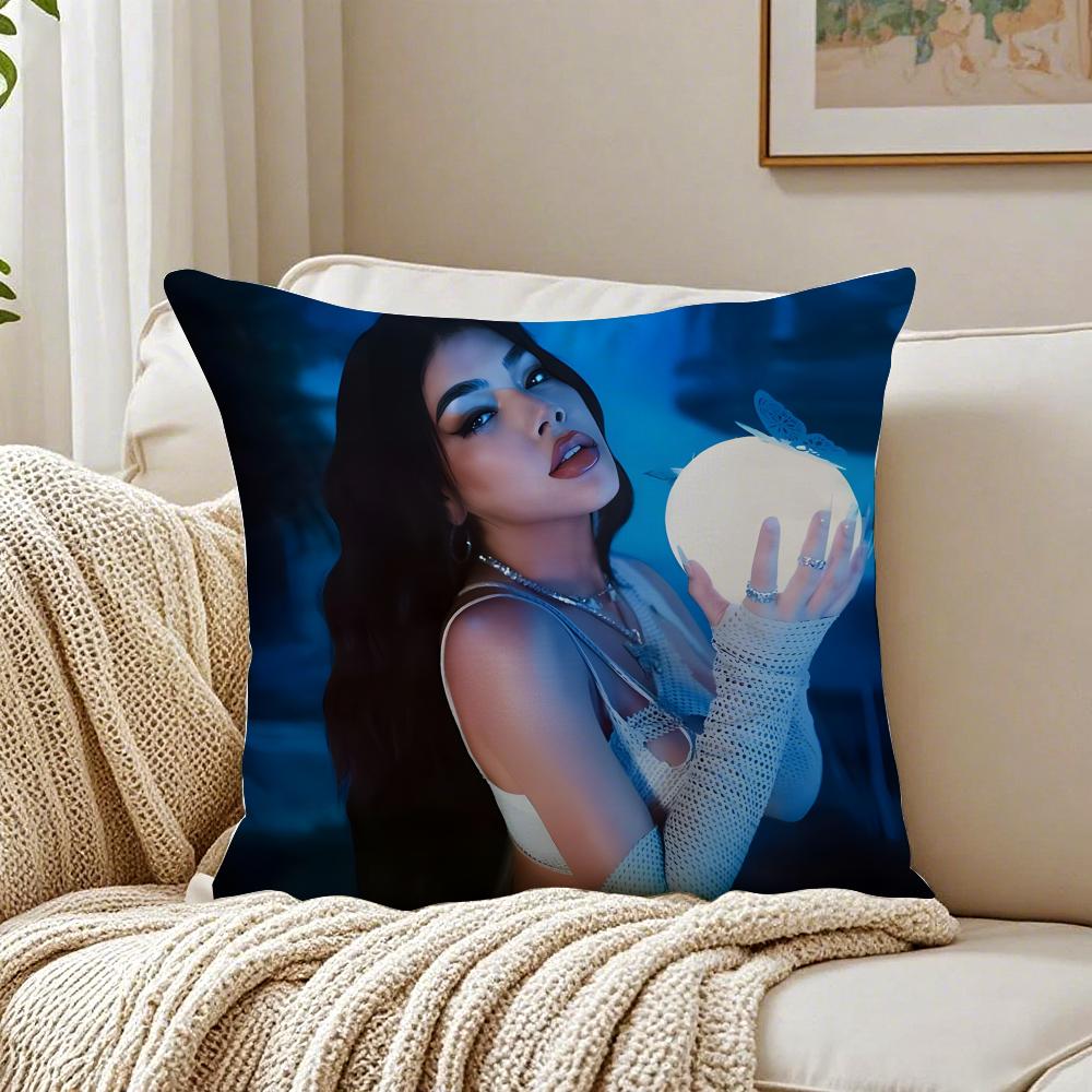 KKenia Os PinkAura singer Cushion Cover Linen Minimalist Soft  for Sofa Bed Home Room Decor