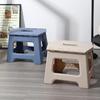 Portable Low-Style Folding Stool: Sturdy Plastic Bench for Outdoors & Small Spaces