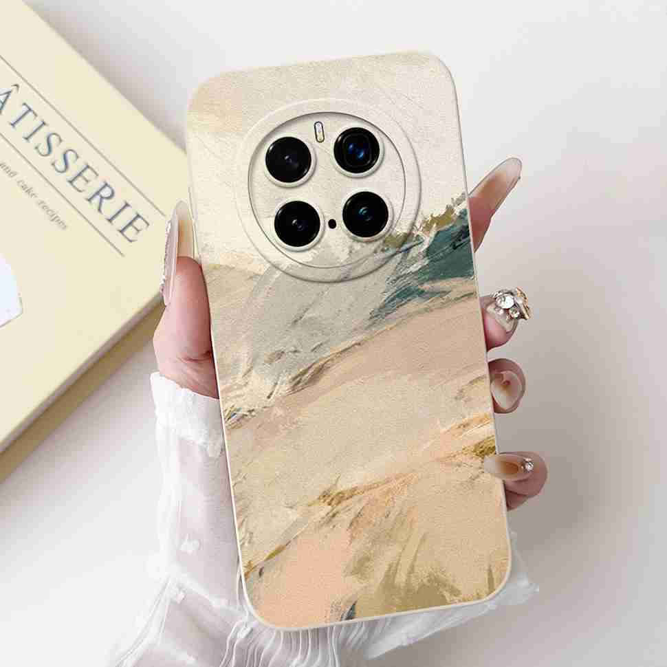 For Honor Magic7 Pro Case PTP-N49 Luxury Painted Cover Soft Silicone Phone Case For Honor Magic7 Magic 7 Pro Cover Funda Housing