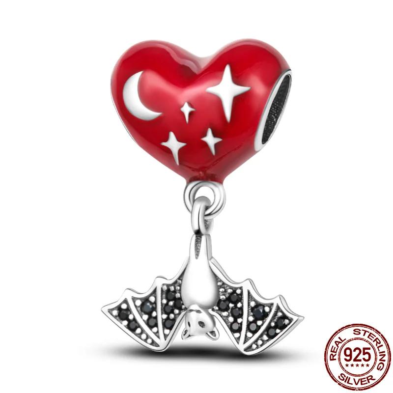 Blue Butterfly Animal Charm Bead Components Compatible With Authentic Original Bracelet High Quality Fine Jewelry Necklace Copper Metal Bead