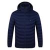 Verwarmde katoenen jas met capuchon voor heren - Warme, stijlvolle en comfortabele winterkleding