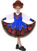 Kids New Russian Ethnic Costume Halloween Folk Stage Performance Cosplay Outfit Vibrant Cultural Festive Themed Look