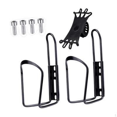 Bike Water Bottle Holder Kettle Bracket Mount Cup Aluminum Alloy Beverage Carrier