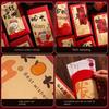 Traditional 2025 New Year Red Envelopes Cartoon Lucky Money Pockets Red Packet  Wedding Birthday