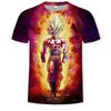 Dragon Ball Z Goku T-shirt Mens 3D Shirt T-shirts Anime Harajuku Cartoon T O-neck Hip-hop Tops Streetwear