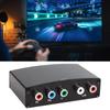 HDTV To Component Converter HDTV To 1080P YPbPr 5RCA R/L Video Sound Adapter Video Converter Support for HDTV Projector