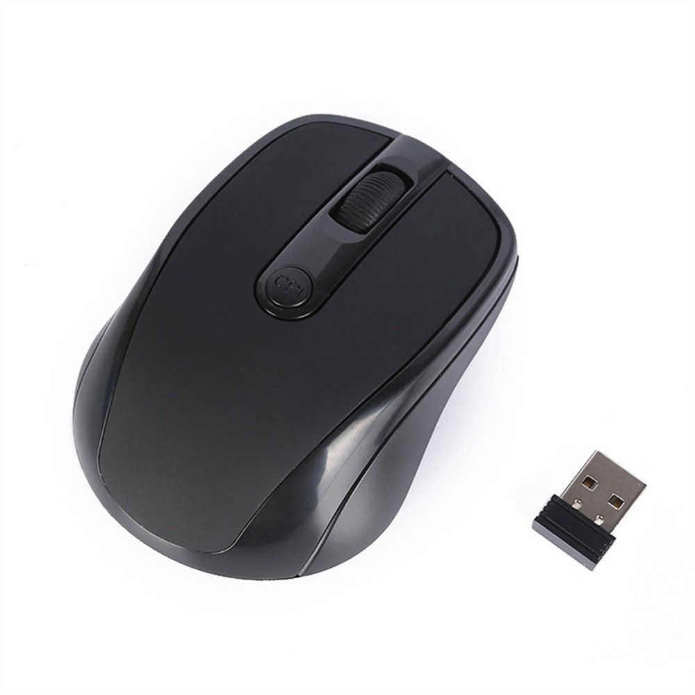 3 Button Optical Mice 1600DPI Computer Mouse Lightweight Wireless Mouse  Notebook