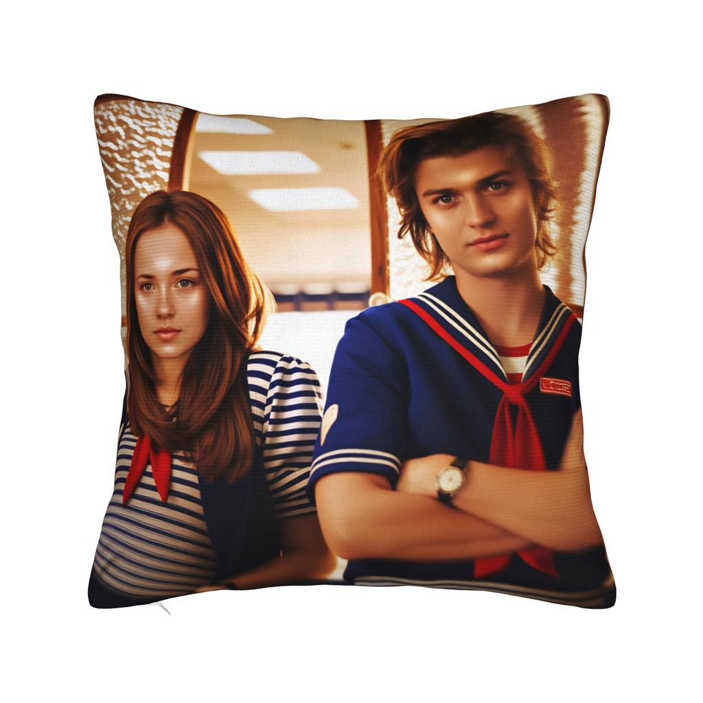 Steve Harrington Pillowcases Novelty Pillow Case For Living Room Chair Comfy Pillow Cover