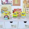 6Pcs/Set Spongebob Squarepants Anime Figures Toy Peripheral Collectible Model Doll Fans Gift