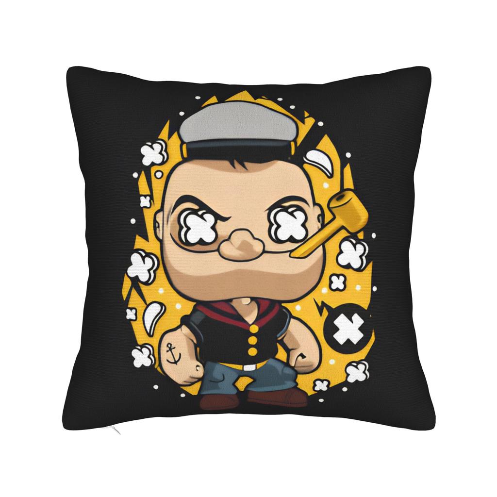 Bluto And Olive Oyl Pillow Case Comfy Pillow Cover For Living Room Chair Novelty Pillowcases