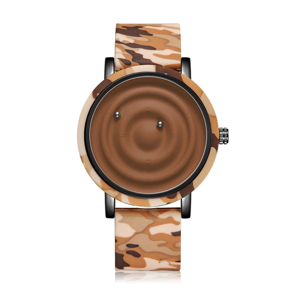 Orologio da Polso in Silicone alla Moda per Uomo e Donna Nuovo Concetto Personalità Tendenza Creativa Orologio con Sfera Galleggiante