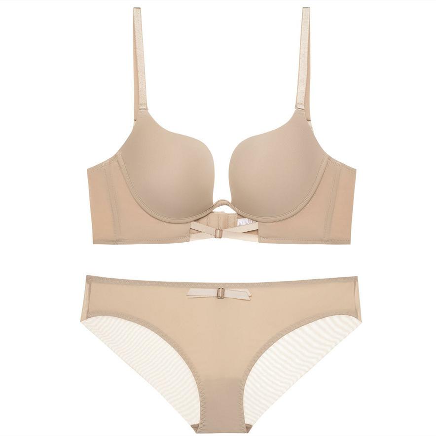 Clearance Sale Sexy U-Shaped Beautiful Back Traceless Underwear Glossy Gathering Bra Anti-sagging Upper Support Bra