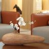 Resin Vase Creative Design Desktop Ornament Vase Tabletop Decor for Office