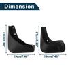 TUCKBOLD Mud Flaps Splash Guards with Mounting Accessories for Skoda Fabia 2015-2019, Front and Rear, 1 Set