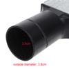 Plastics Hard 3.8cm Air Tubes Duct Pipe for 12V Grilling Centrifugal for 11028 Air Blower Cooling Fan Smokehouse Fan