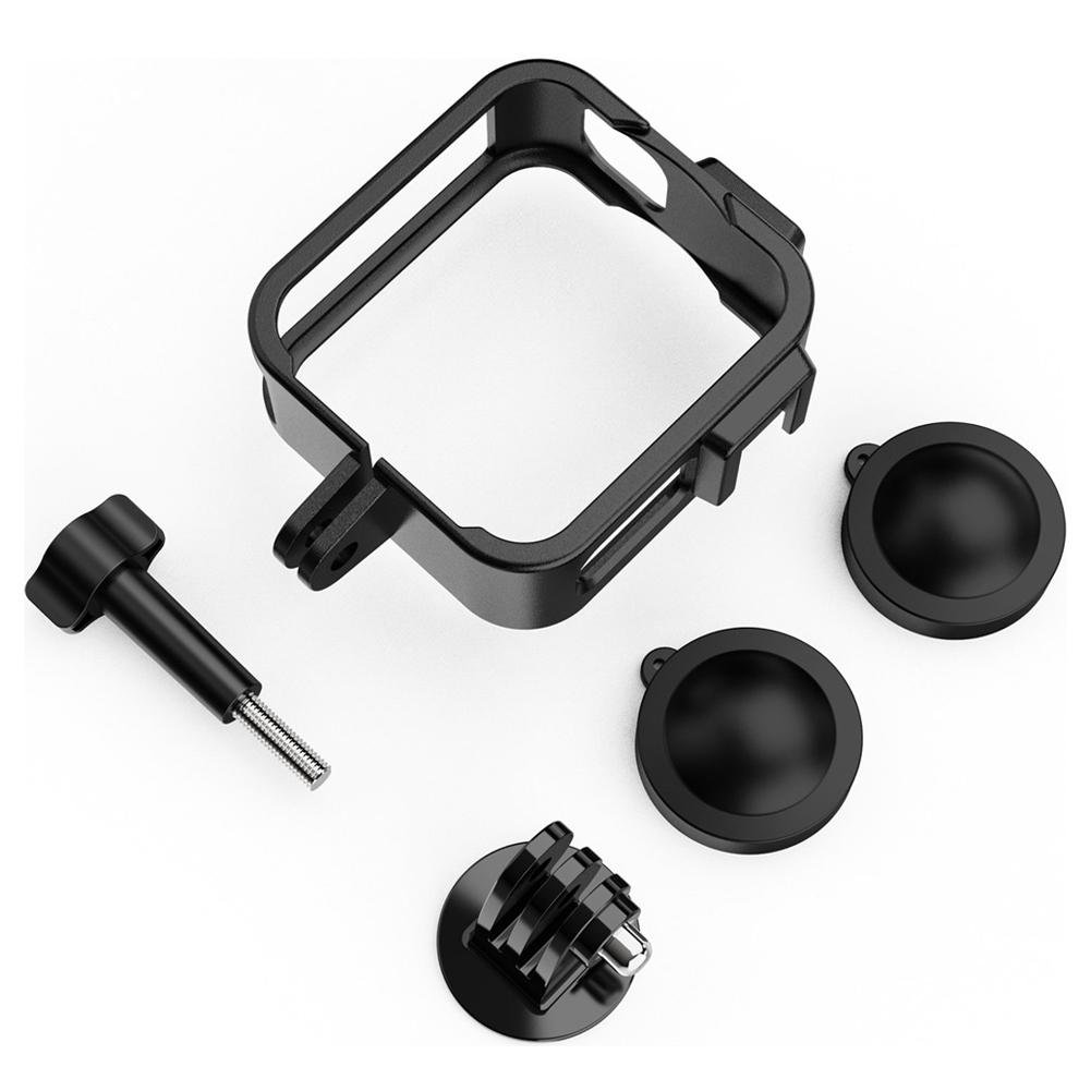 

For Max2 Accessories Frame Rabbit Cage Expansion Cold Shoe Protective Shell Lens Panoramic Sports Camera Anti-drop Plastic