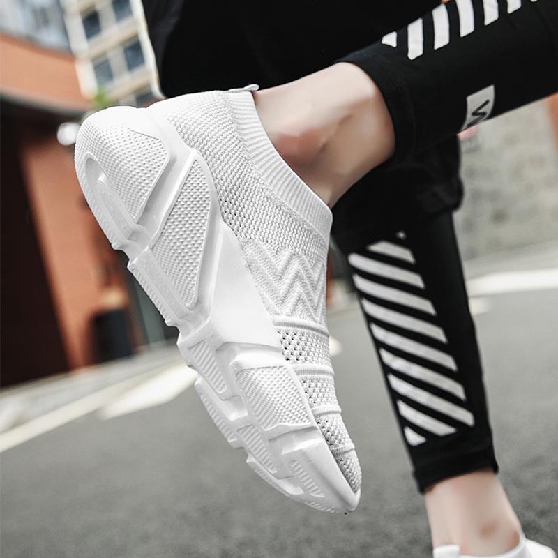 Large Size Couple's Anti Slip Wear-resistant Breathable Fashion Socks Outdoor Sports Shoes Casual Shoes One Foot Push