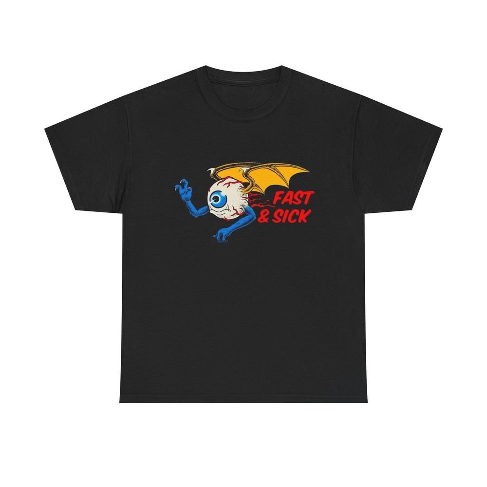 Slick And Fast Graphic T Shirt Unisex Heavy Cotton Tee Gift Unisex T-Shirt L