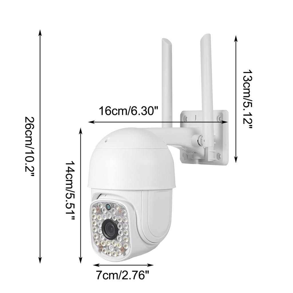 3.0MP IP Camera 5G WiFi Baby Monitor 12V 1080P Indoor CCTV Security Camera Video Surveillance Auto Tracking Home Camera 36 PCS