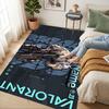 Custom Name Valorant Agent Living Room Non-Slip Area Rug Soft Carpet for Bedroom Game Playroom Sofa Office Home Decor Doormat Christmas Gift