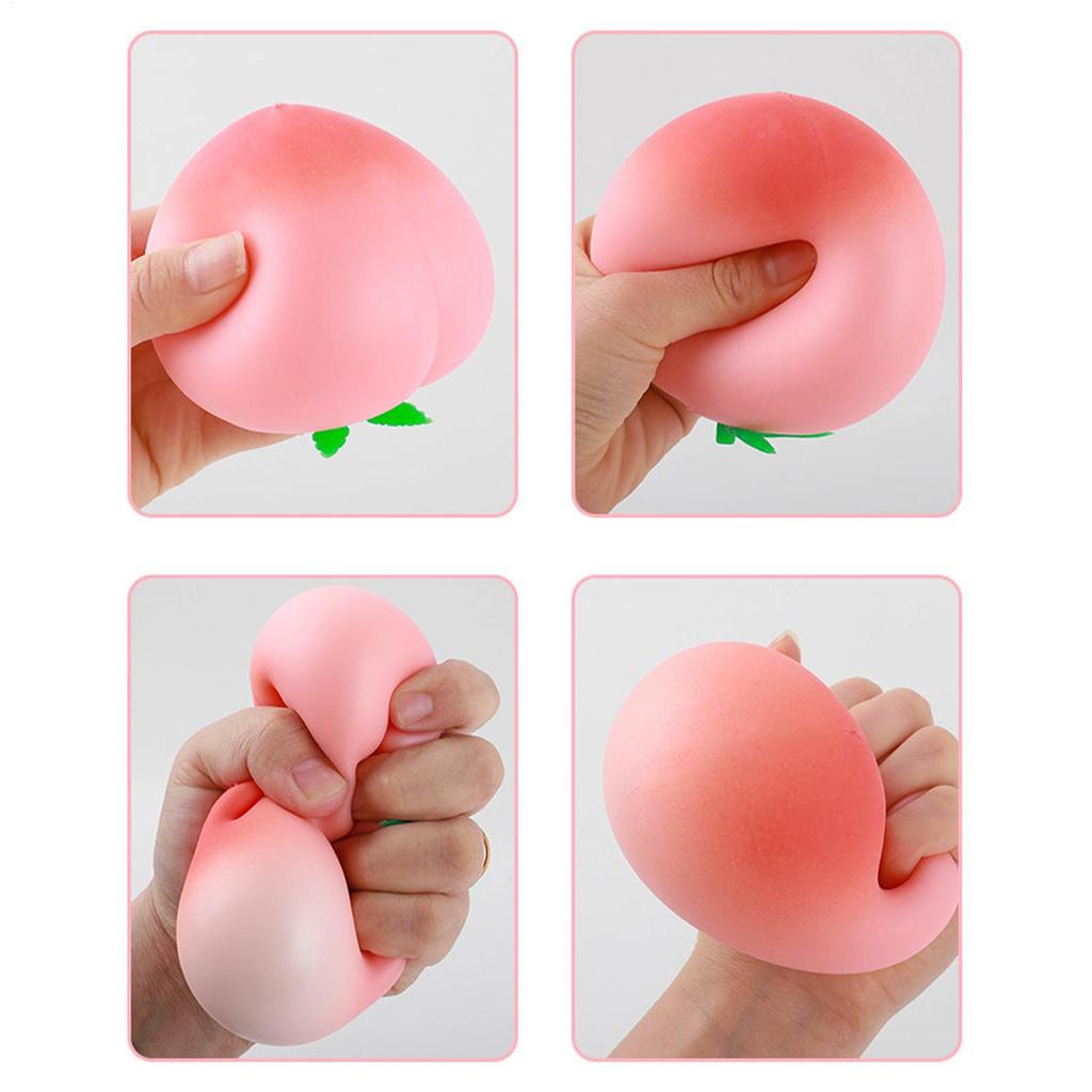 Squeeze Toys Simulated Peach Fidget Slow Rising Stress Relief Sensory Fidget Toys For Adults Kids Anti Stress Fidget Toy
