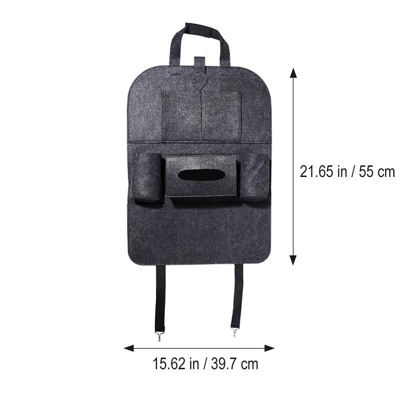 LAPUTA Storage Bag Interior Storage Storage Pouch Car Auto Vehicle Seat Back Tidy Organizer Multi-Pocket Travel Storage Bag Holder Dark Gray LAPUTA Storage Bag Interior Storage Storage Pouch Car Auto Vehicle Seat Back Tidy Organizer Multi-Pocket Travel Storage Bag Holder Dark Gray