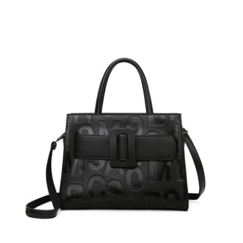 Women Shoulder Leather Bag Fashi Handbag Retro Embossing Leather Ladies Shoulder Bag Large Tote Purse Women Handbag Tote Bag
