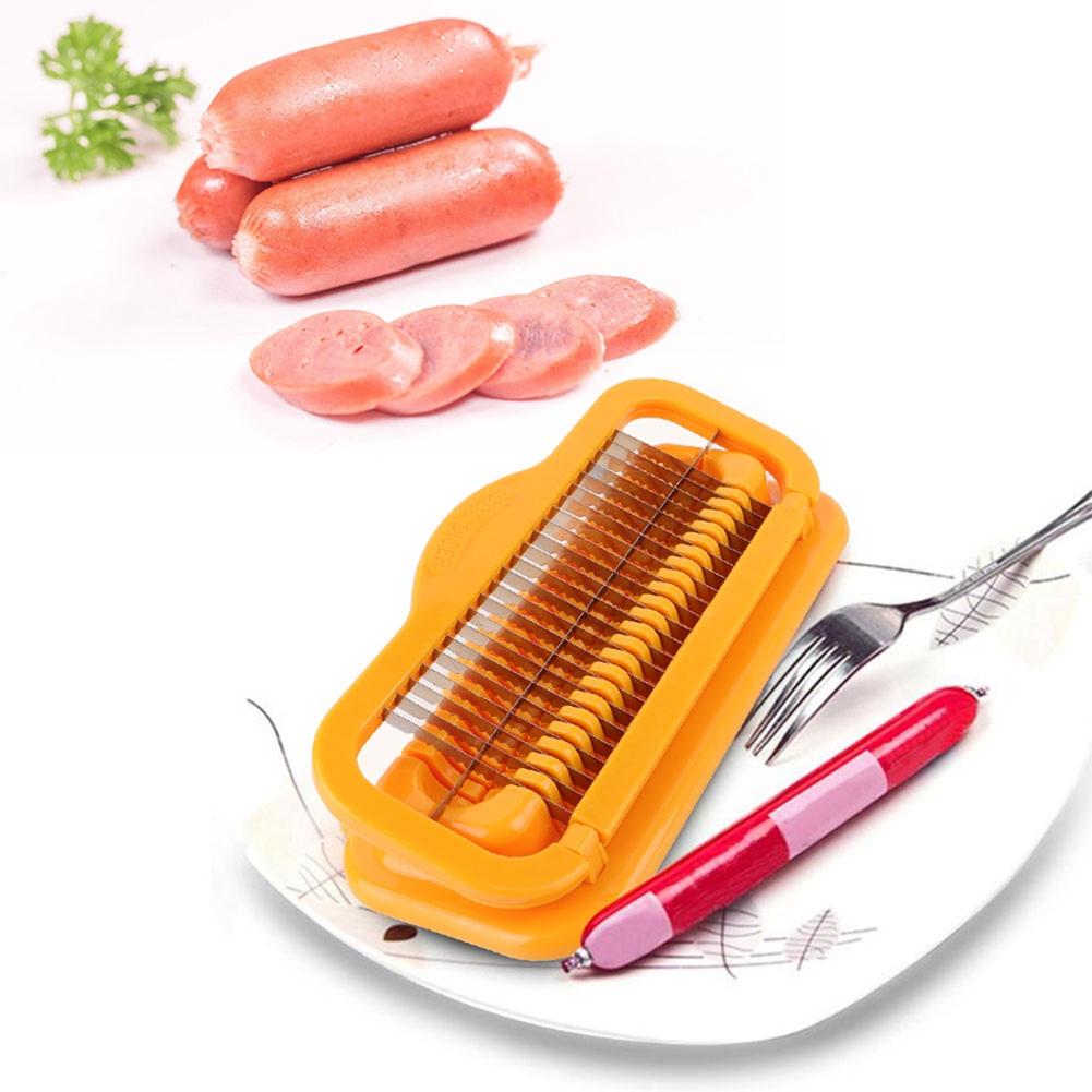 Multifunctional Hot Dog Sausage Cutter Ham Banana Peel Kitchen Tool Banana Cutter Ham Cutter Hot Dog Cutter Sausage Cutter