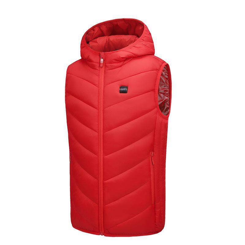 Children's Electric Heating Vest: Intelligent, Full-Body Warmth with Ten-Zone Heating for Outdoor Use.