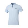 Comfortable Minimalist Casual Logo Pattern Short Sleeve Polo Shirt Men Tops APLW163-10