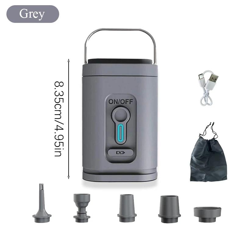 Air Pump Wireless Compressor Outdoor Camping Inflatable Edible Vacuum Storage Bag Backpack Inflatable