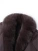 Women's Winter Slimming Cotton Jacket with Fur Collar - New 2025 Style for Middle-Aged and Elderly