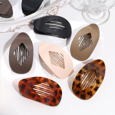 4/6Pcs Hair Clips Powerful Duck Beak Hairpin with 12 Claw Teeth Frosted Surface Hair Clamp Hair Accessories