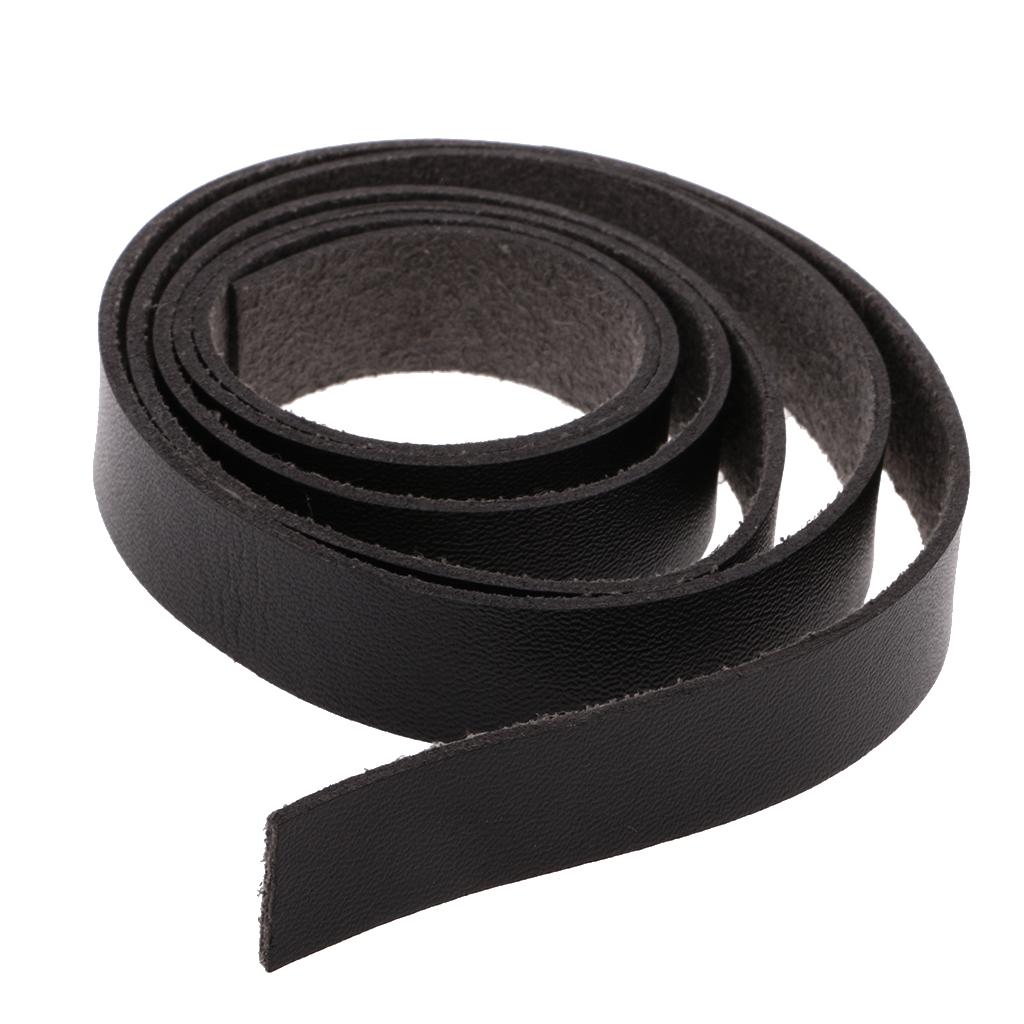 PU Leather Strap Microfiber DIY Belt Accessories Leathercraft Supplies for Leather Craft Kit Projects