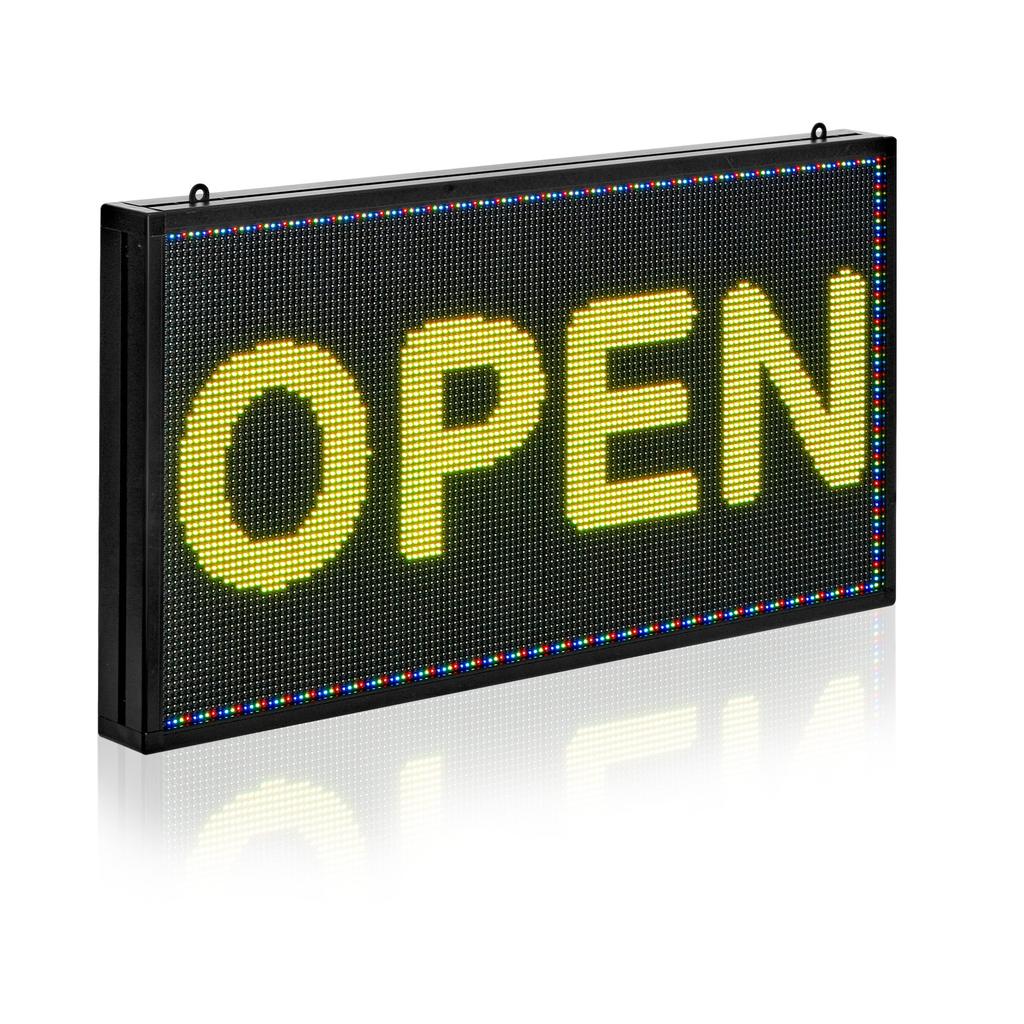 VEVOR Programmable LED Sign, P5 Full Color Flexible Digital Scrolling Panel, DIY Custom Text Pattern GIF Display