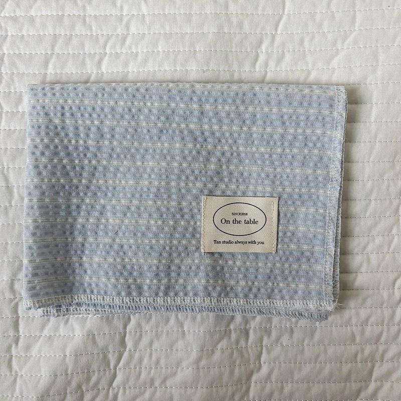 

28*38cm Table Mat Placemats Ornament Grid Decorative Rectangular Design Washable Cotton Multiple Colors 7 Styles