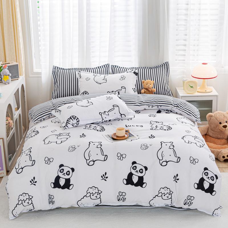 Four-piece Quilt Cover, Sheets, Bedding, Dormitory Three-piece Set