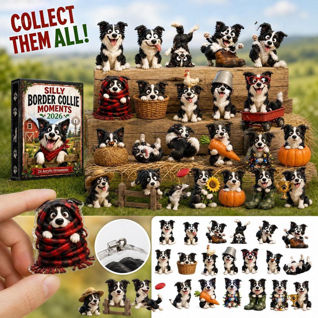 Border Acrylic Figurine - Cute Collectible for Dog Lovers