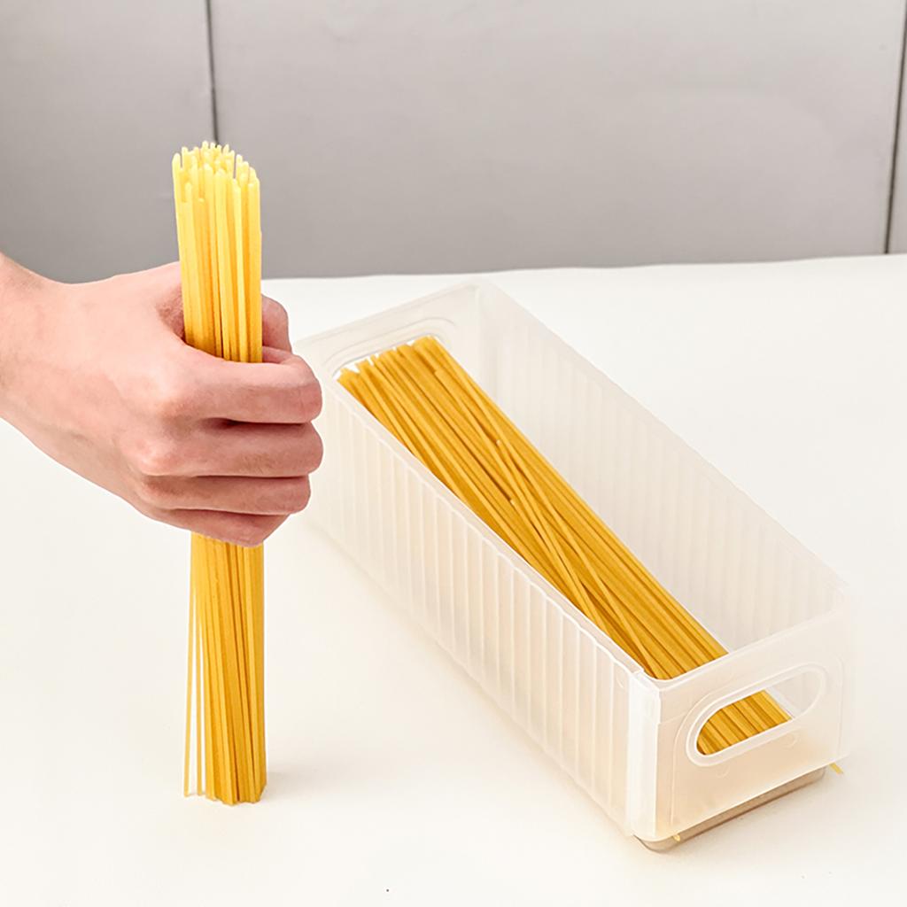 Refrigerator Storage Box Foldable Plastic Fresh-keeping Box Egg Noodle Scallion Storage Container Kitchen Storage Organization