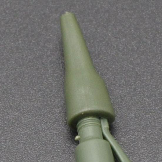 40-teiliges Karpfenfischen Zubehör Set, Anti-Tangle Sleeves, Quick Change Wirbel, Sicherheitsclips, Heck Gummi Schläuche, Angel Rig Tackle